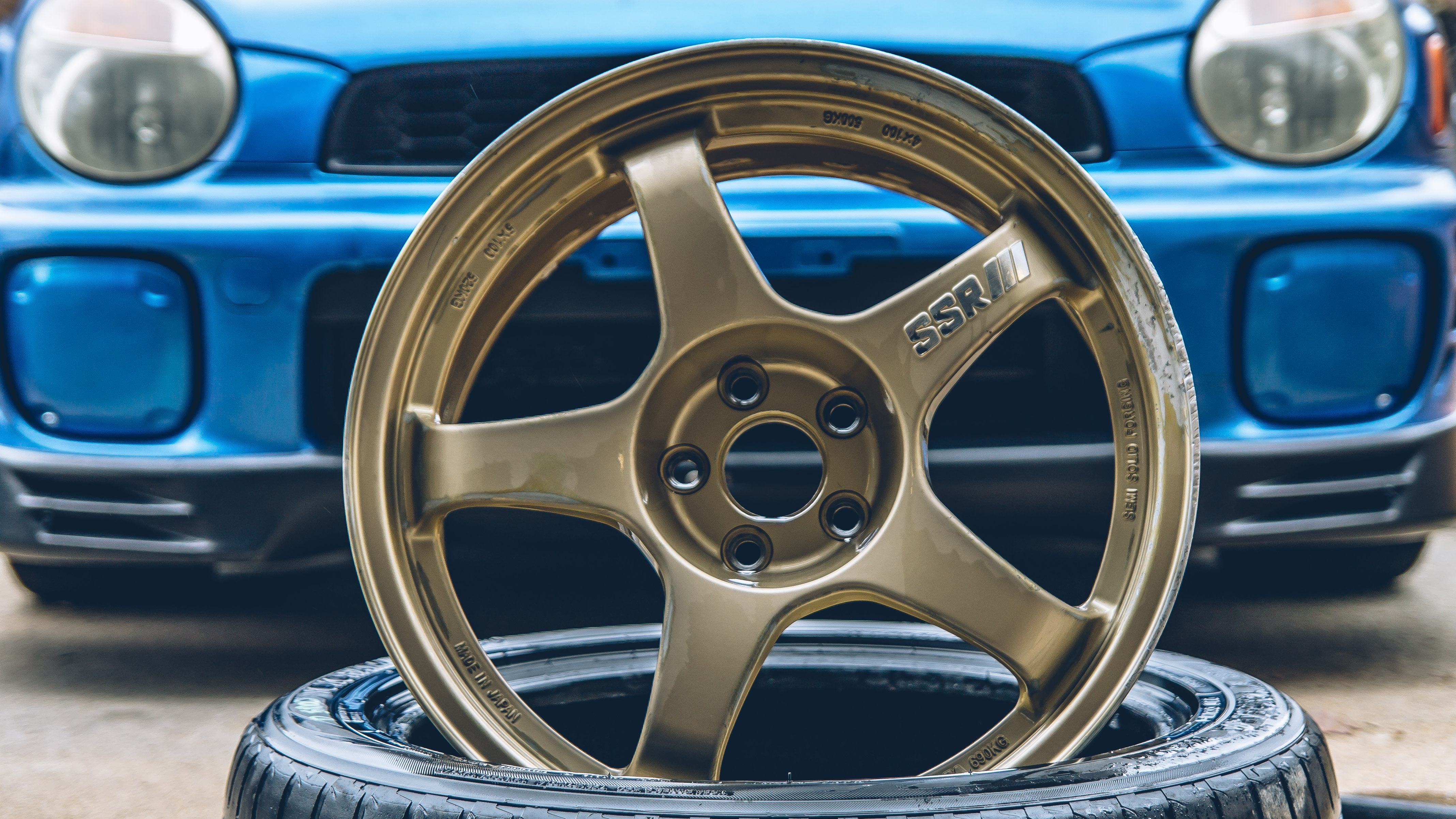 Install: SSR GT2 17×8.5 +48mm Wheels [Part 1] – b.obsdian | b.orginal
